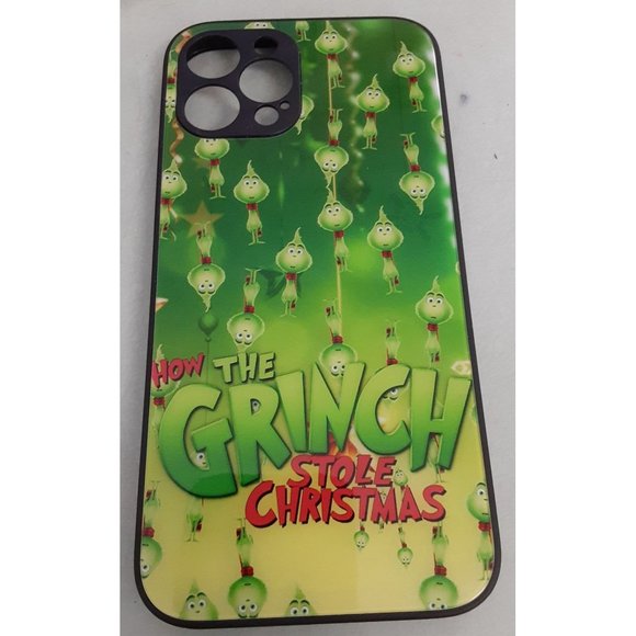 How the Grinch Stole Christmas iP 12 Max Pro Case - Picture 2 of 4